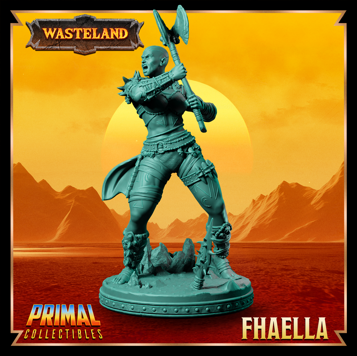 Mul Wild - Fhaella - Wasteland - Primal Collectibles