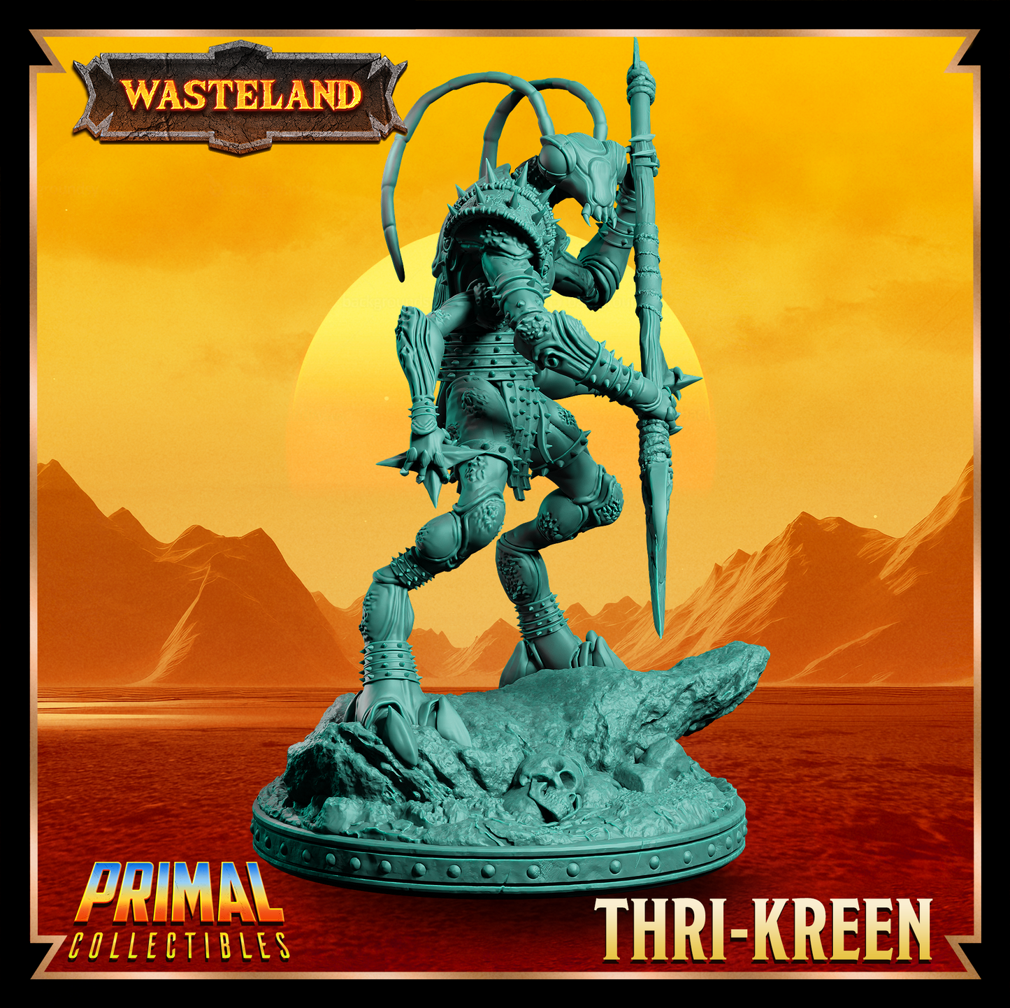 Thri-Kreen - Wasteland - Primal Collectibles