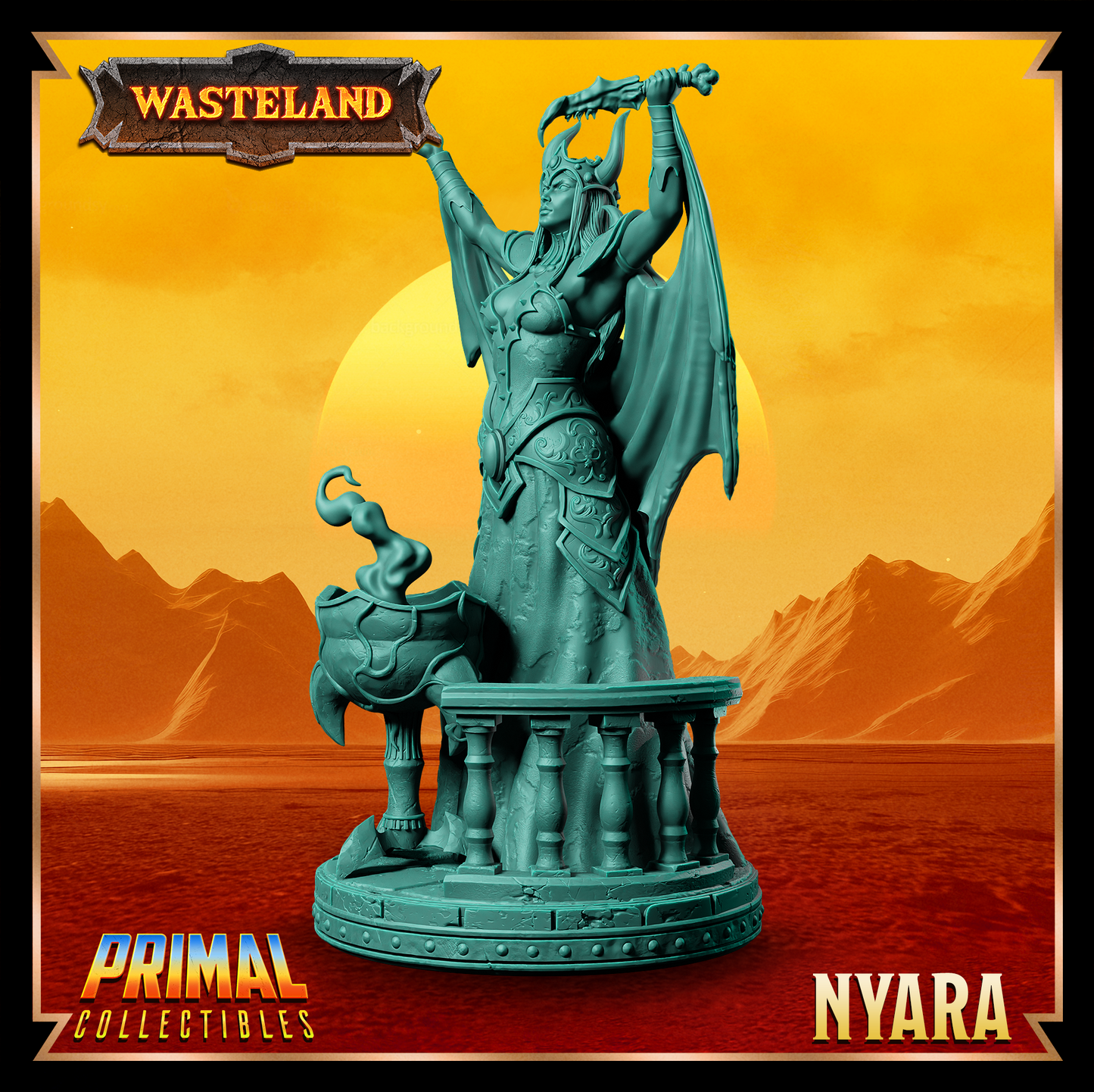 Sorcerer Queen - Nyara - November 2024 - Wasteland - Primal Collectibles