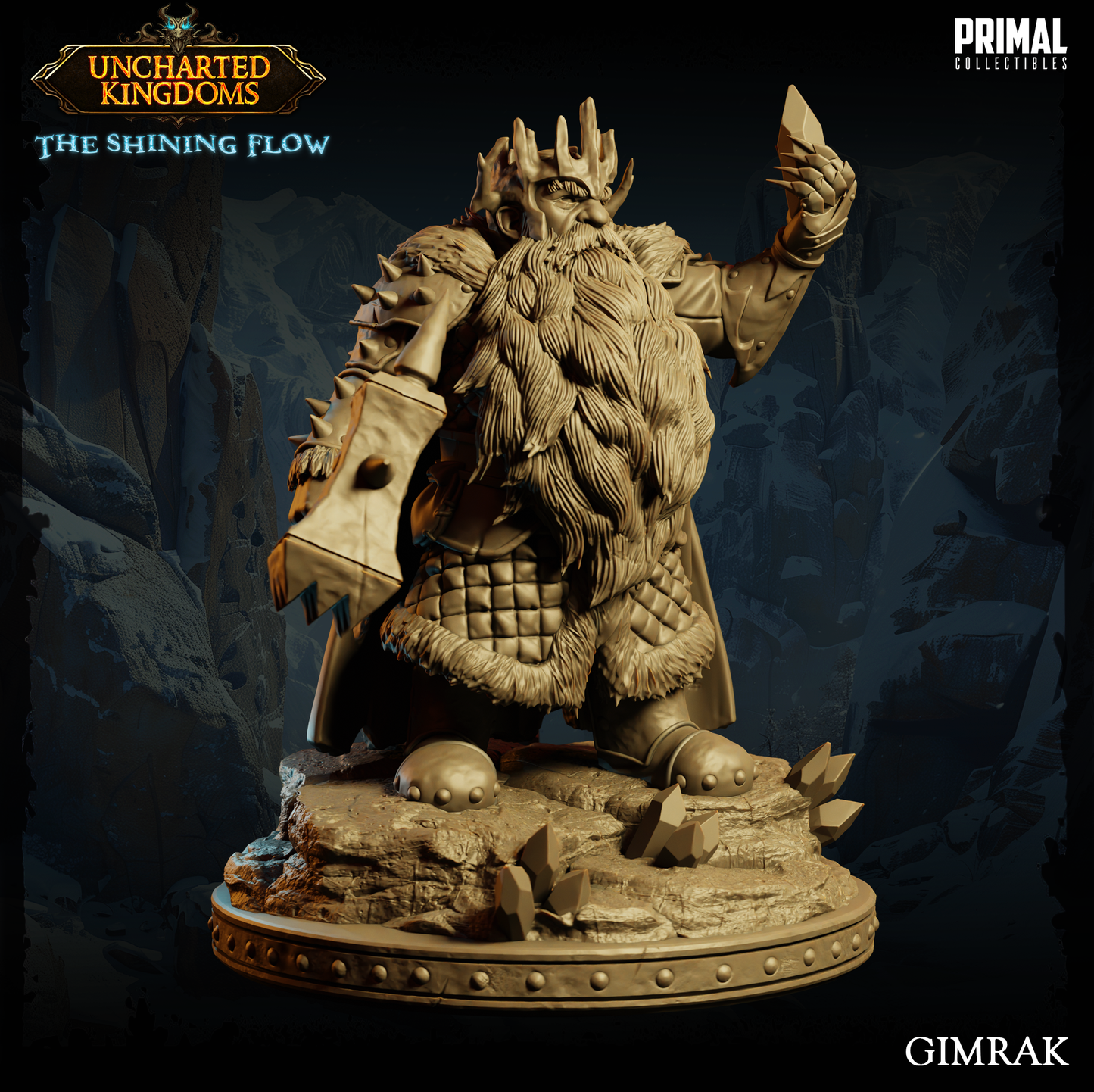 Dwarf  King - Gimrak - July 2024 - Uncharted Kingdoms