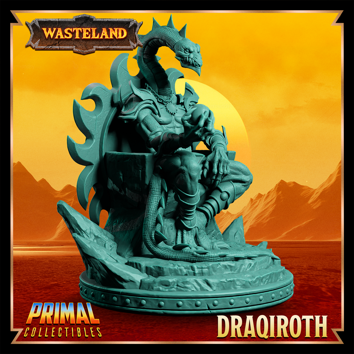 Sorcerer King - Draquitoth - Wasteland - Primal Collectibles