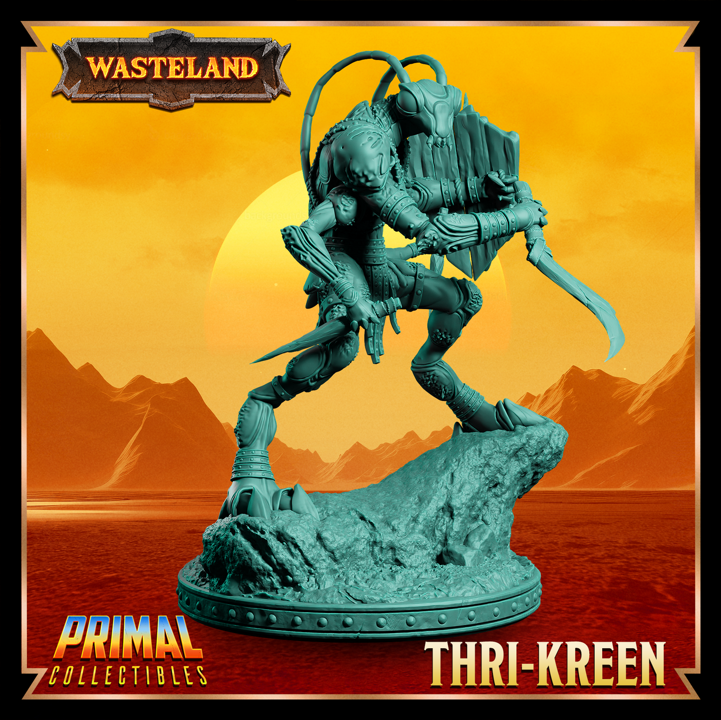 Thri-Kreen - Wasteland - Primal Collectibles