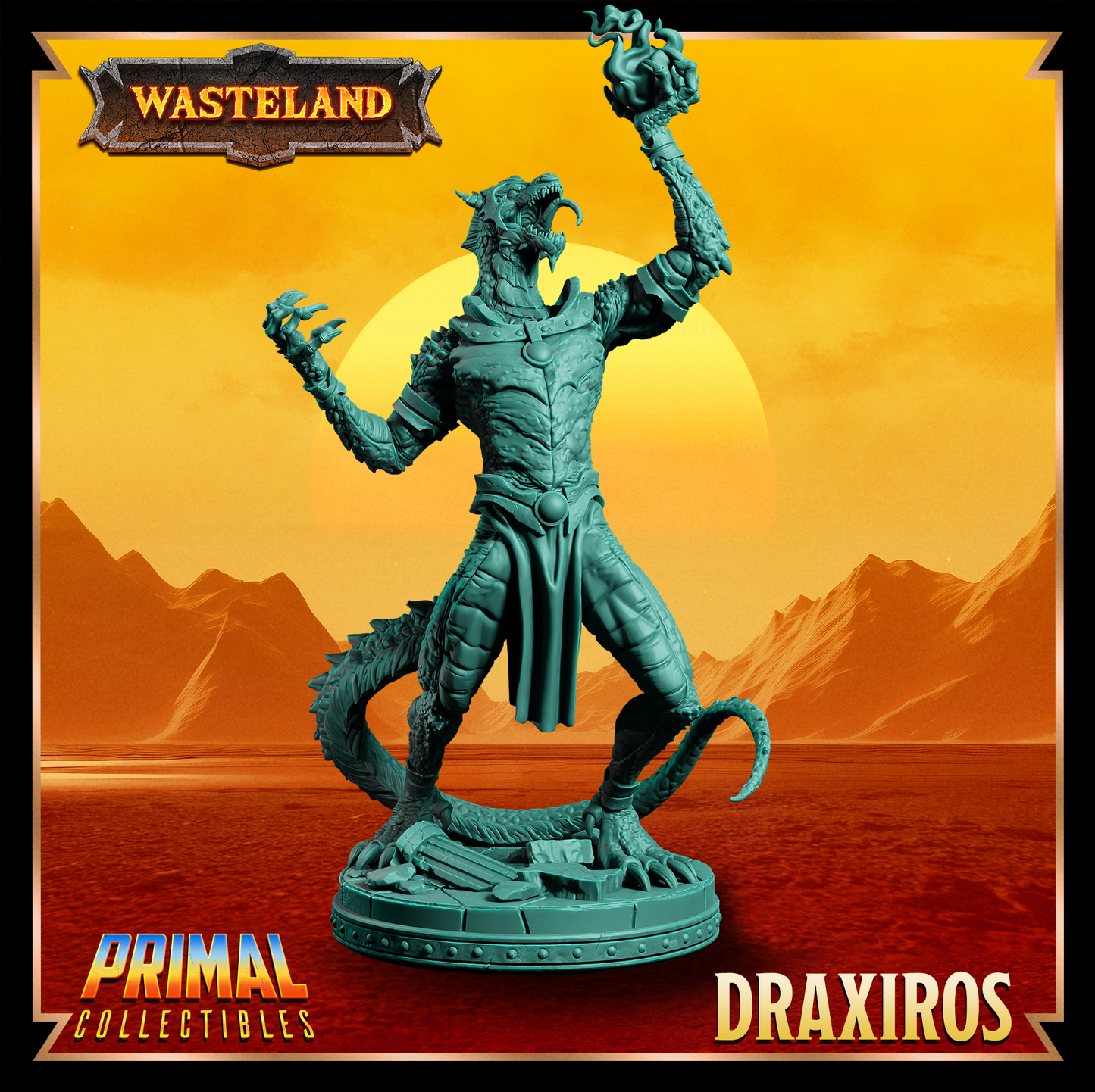 Sorcerer King - Draxiros - January 2025 - Wasteland - Primal Collectibles