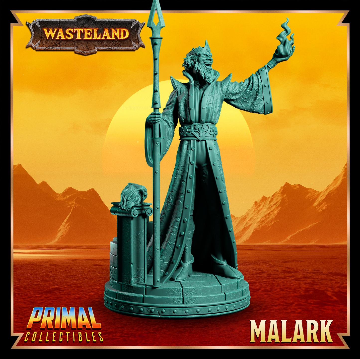 Sorcerer King - Malark - Wasteland - Primal Collectibles