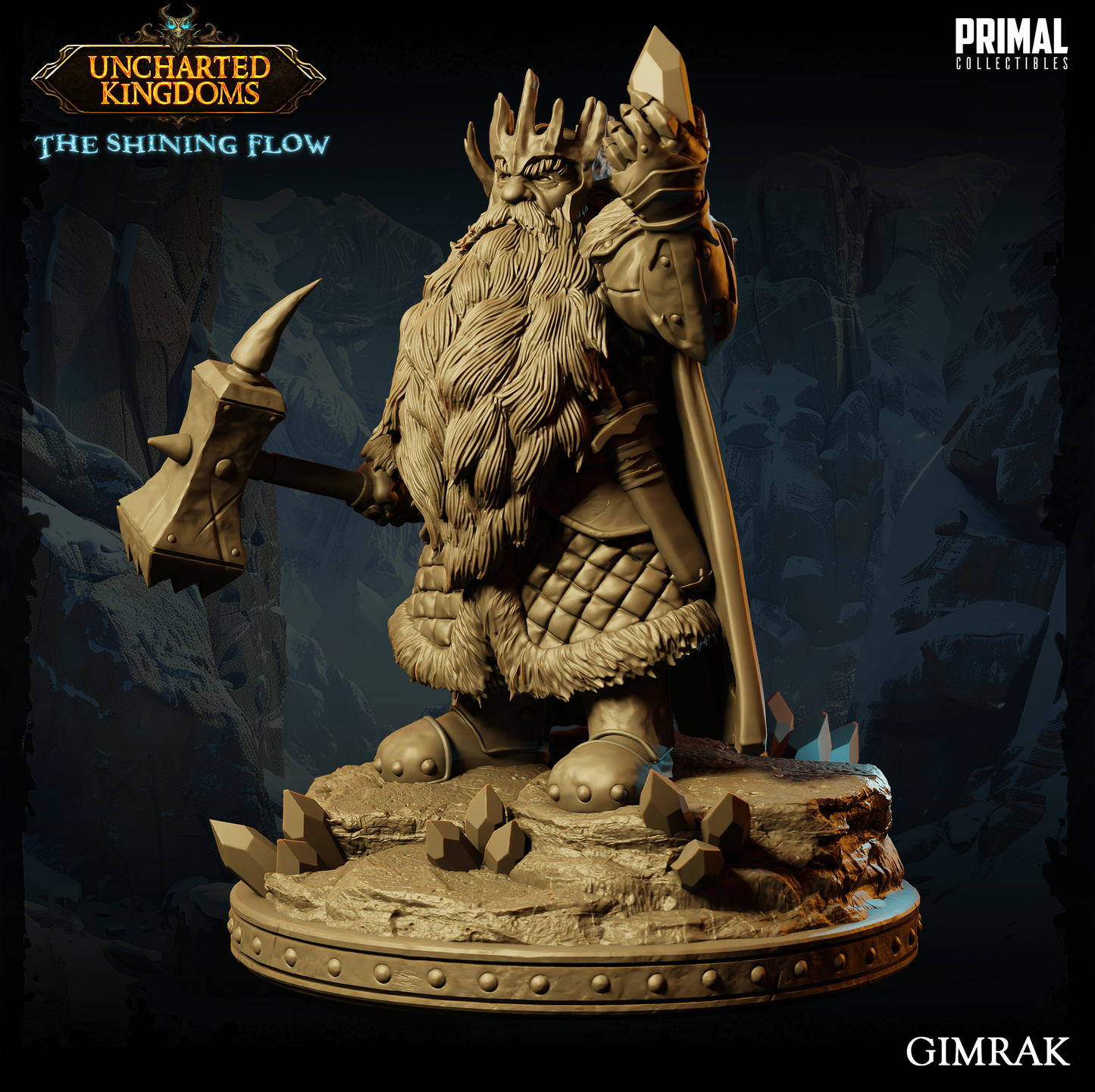 Dwarf  King - Gimrak - July 2024 - Uncharted Kingdoms