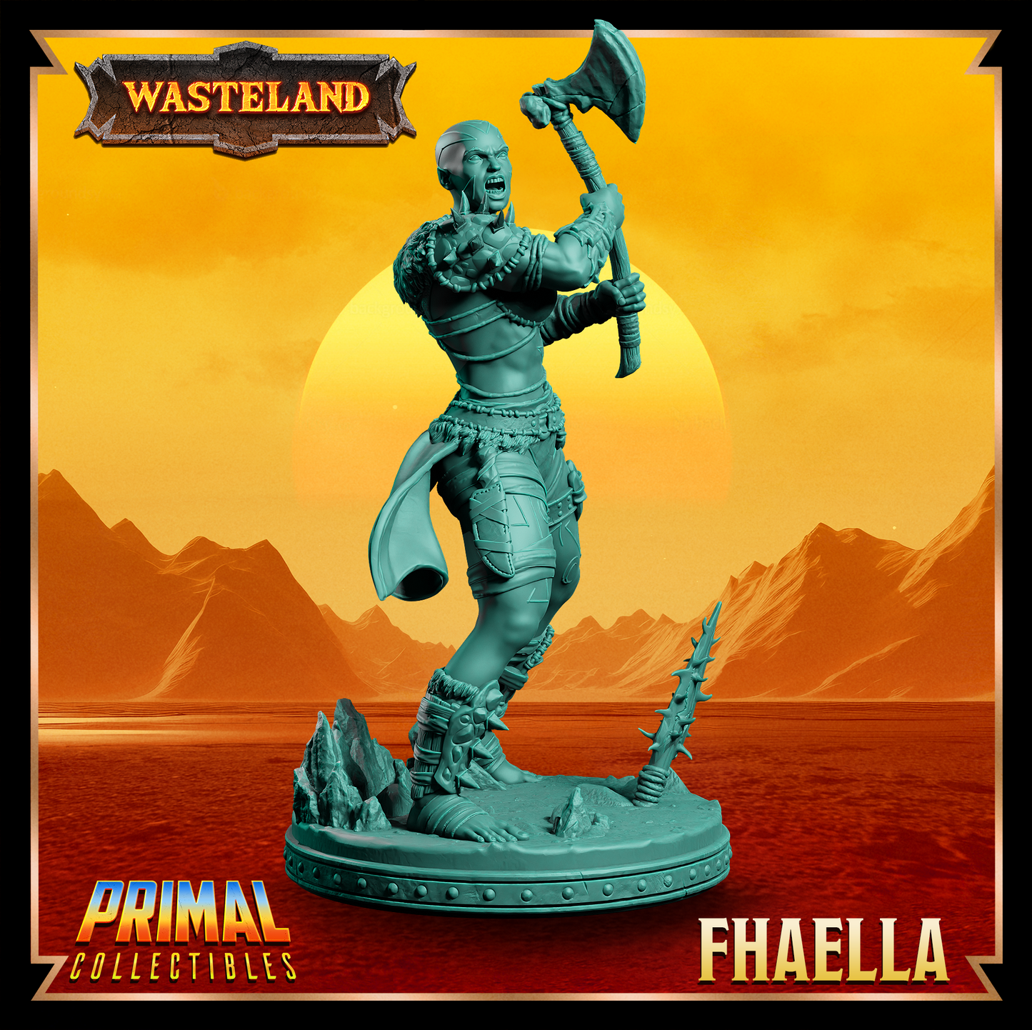 Mul Wild - Fhaella - Wasteland - Primal Collectibles