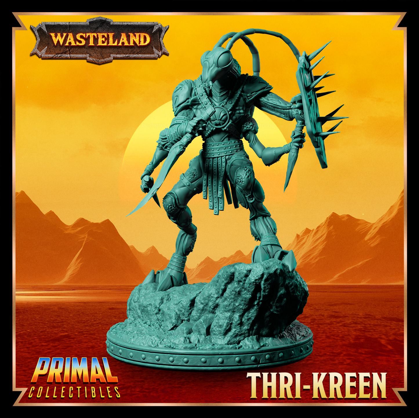 Thri-Kreen - Wasteland - Primal Collectibles