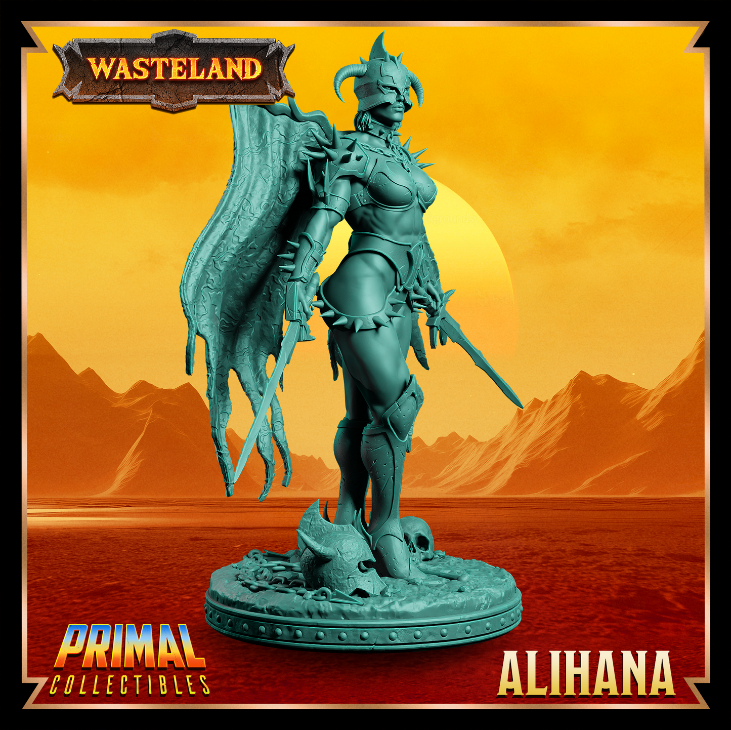 Warrior - Alihana - Wasteland - Primal Collectibles