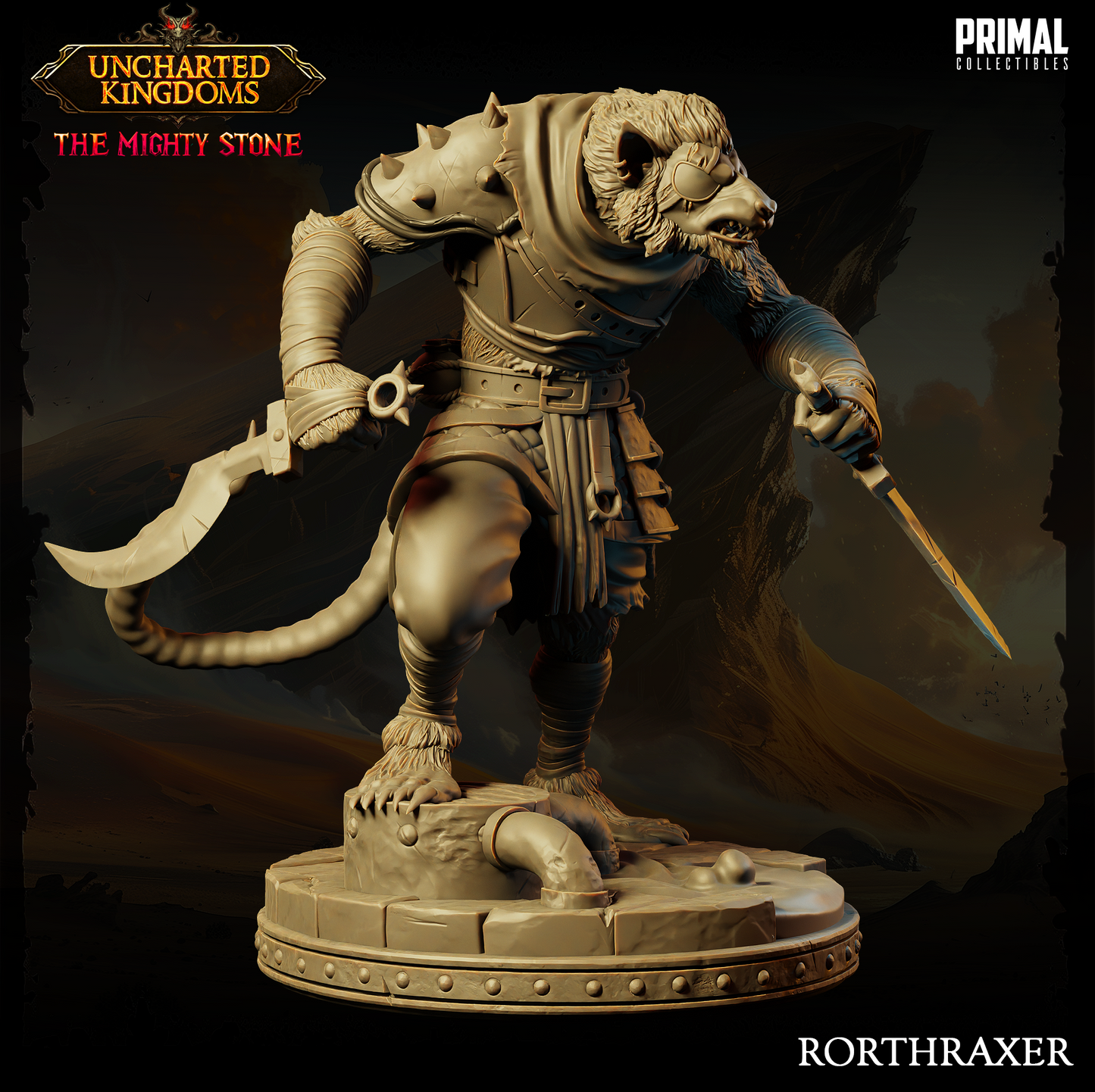 Wererats Army - Rorthraxer - Uncharted Kingdoms - Primal Collectibles