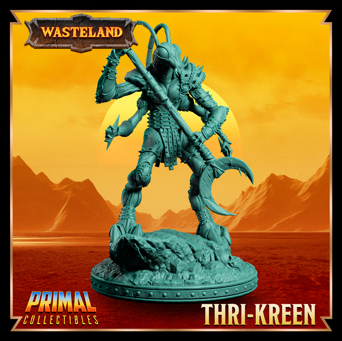 Thri-Kreen - Wasteland - Primal Collectibles