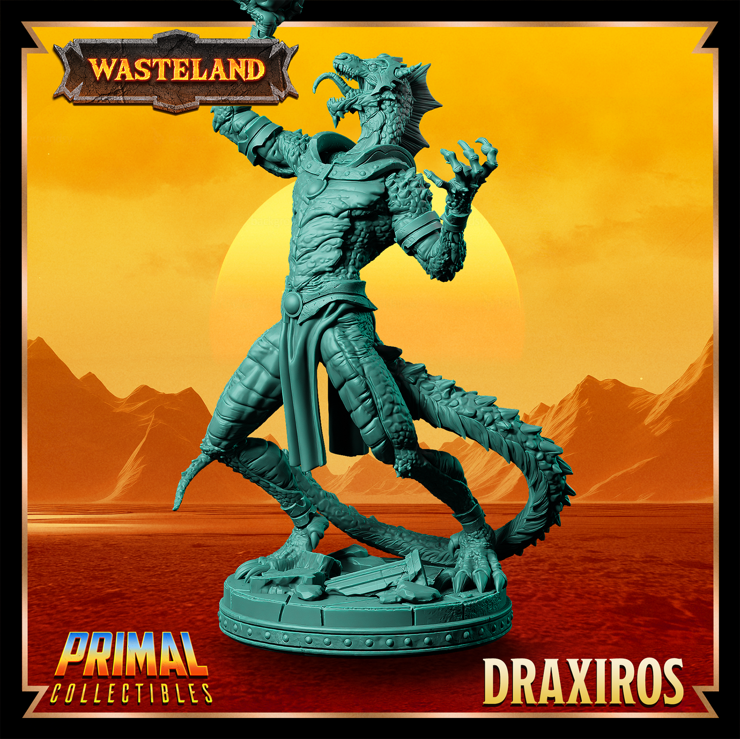 Sorcerer King - Draxiros - January 2025 - Wasteland - Primal Collectibles