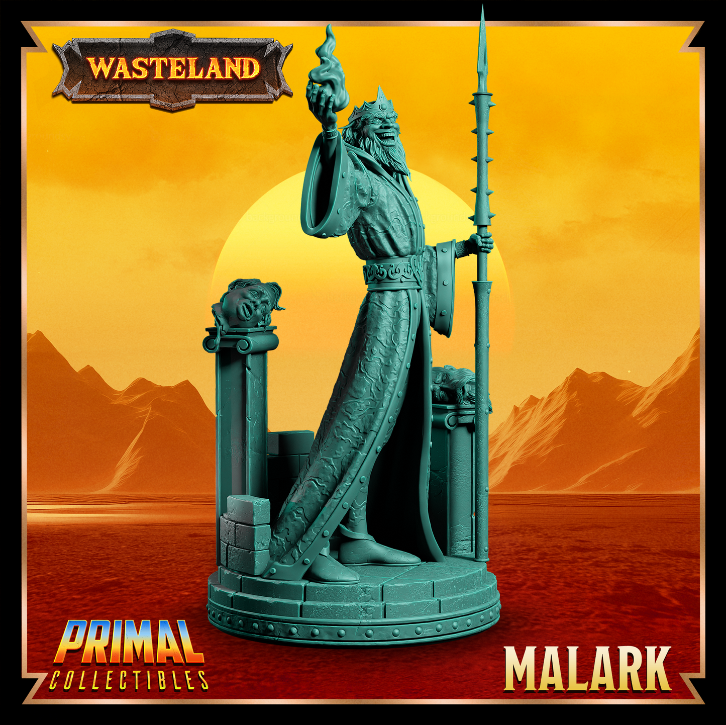 Sorcerer King - Malark - Wasteland - Primal Collectibles