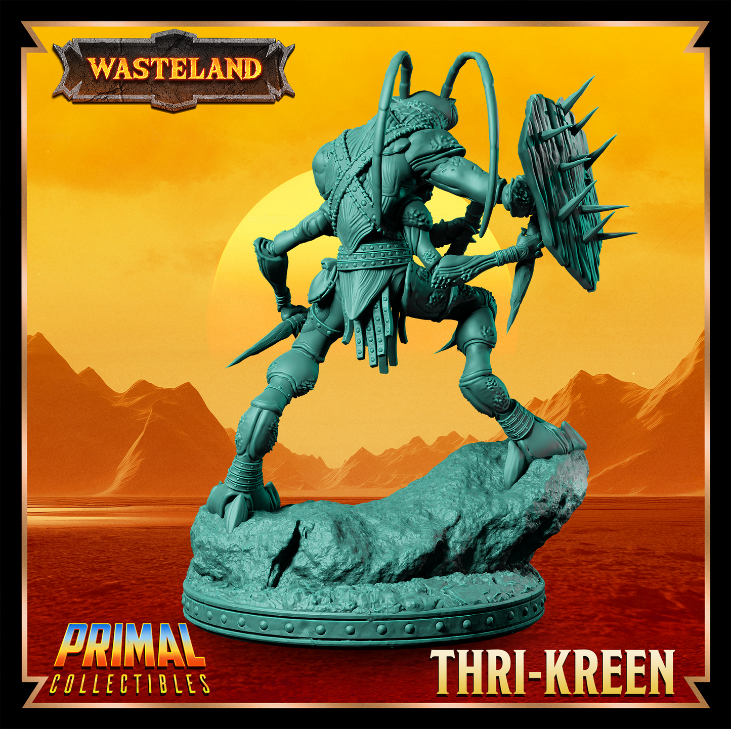 Thri-Kreen - Wasteland - Primal Collectibles