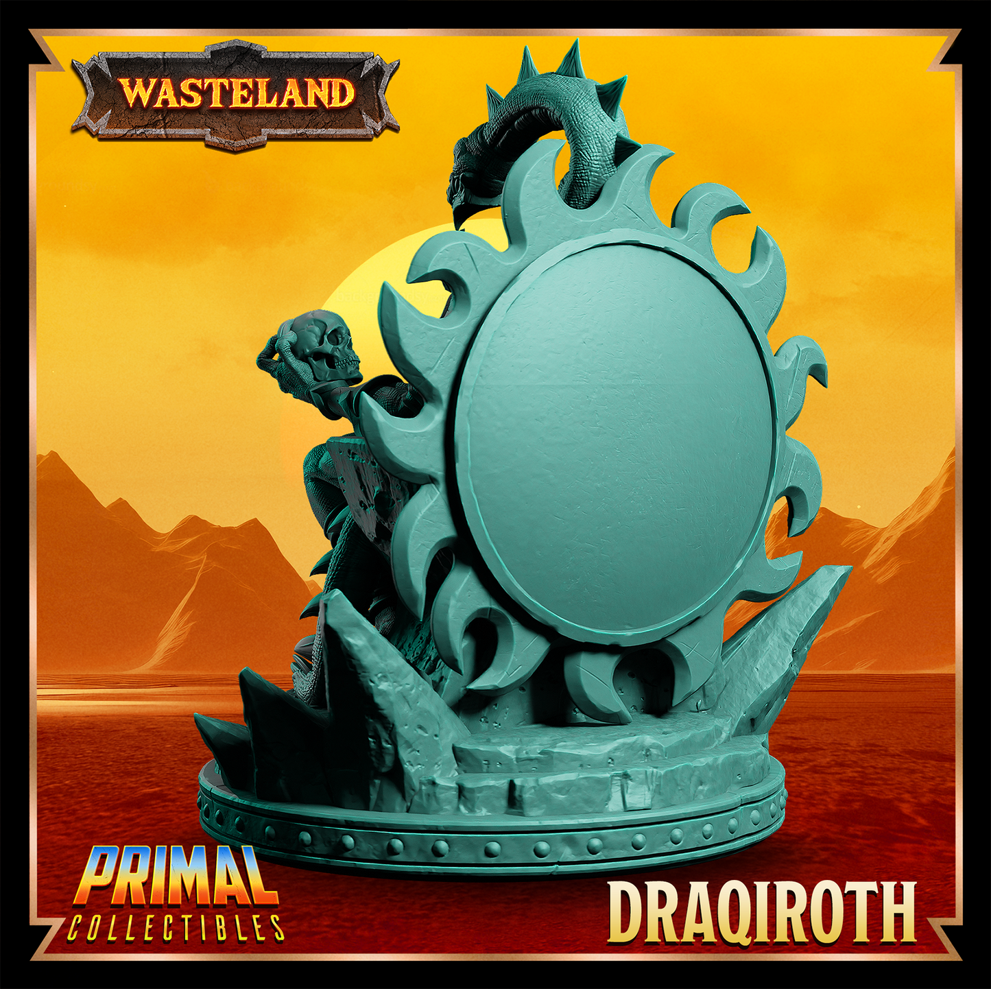 Sorcerer King - Draquitoth - Wasteland - Primal Collectibles