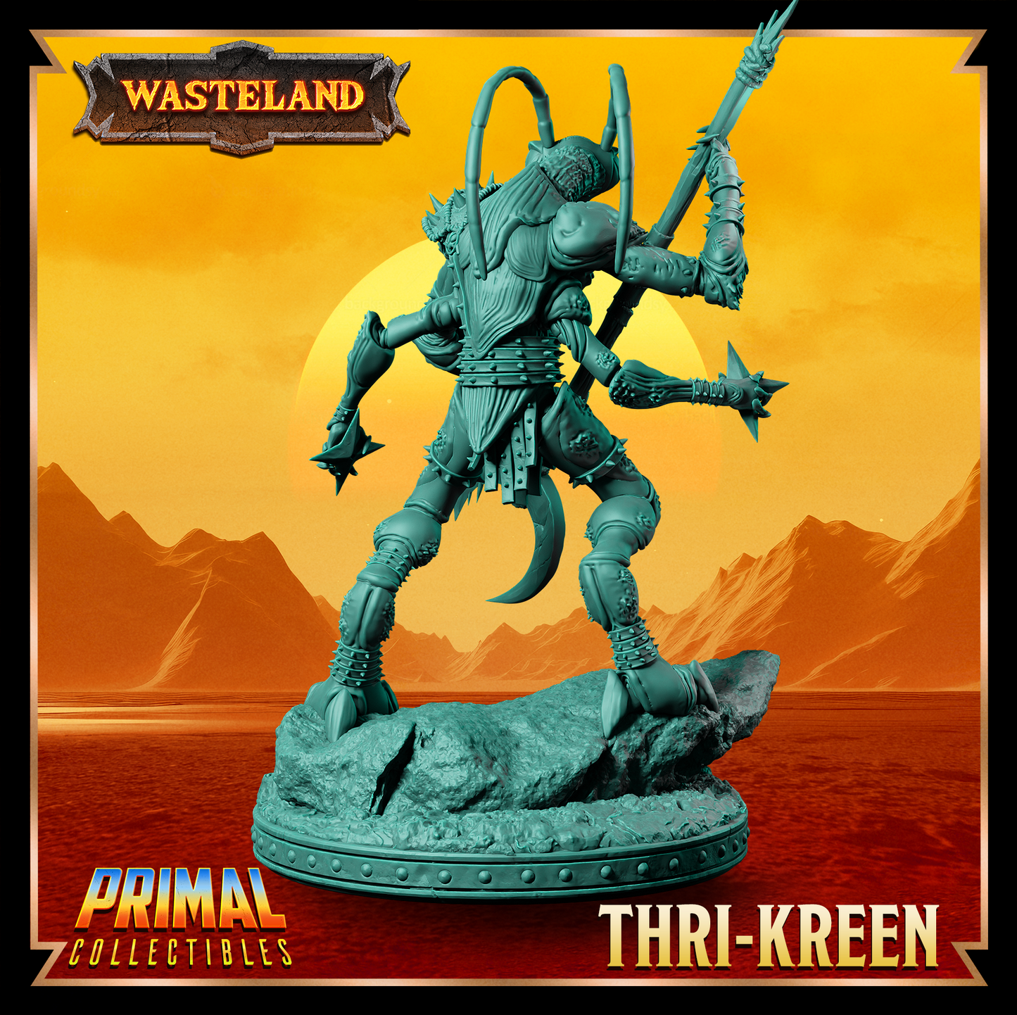 Thri-Kreen - Wasteland - Primal Collectibles