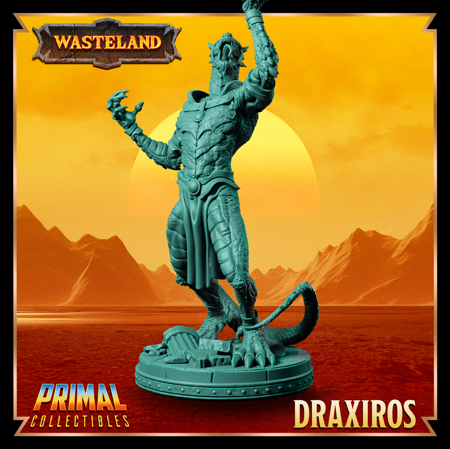 Sorcerer King - Draxiros - January 2025 - Wasteland - Primal Collectibles