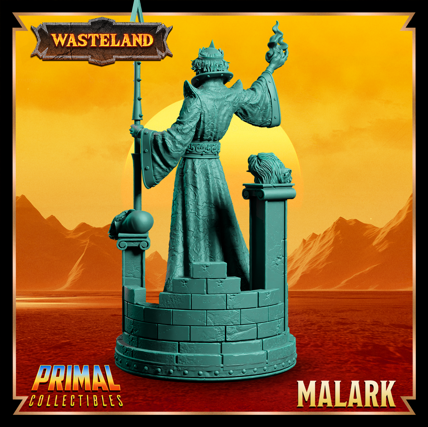 Sorcerer King - Malark - Wasteland - Primal Collectibles