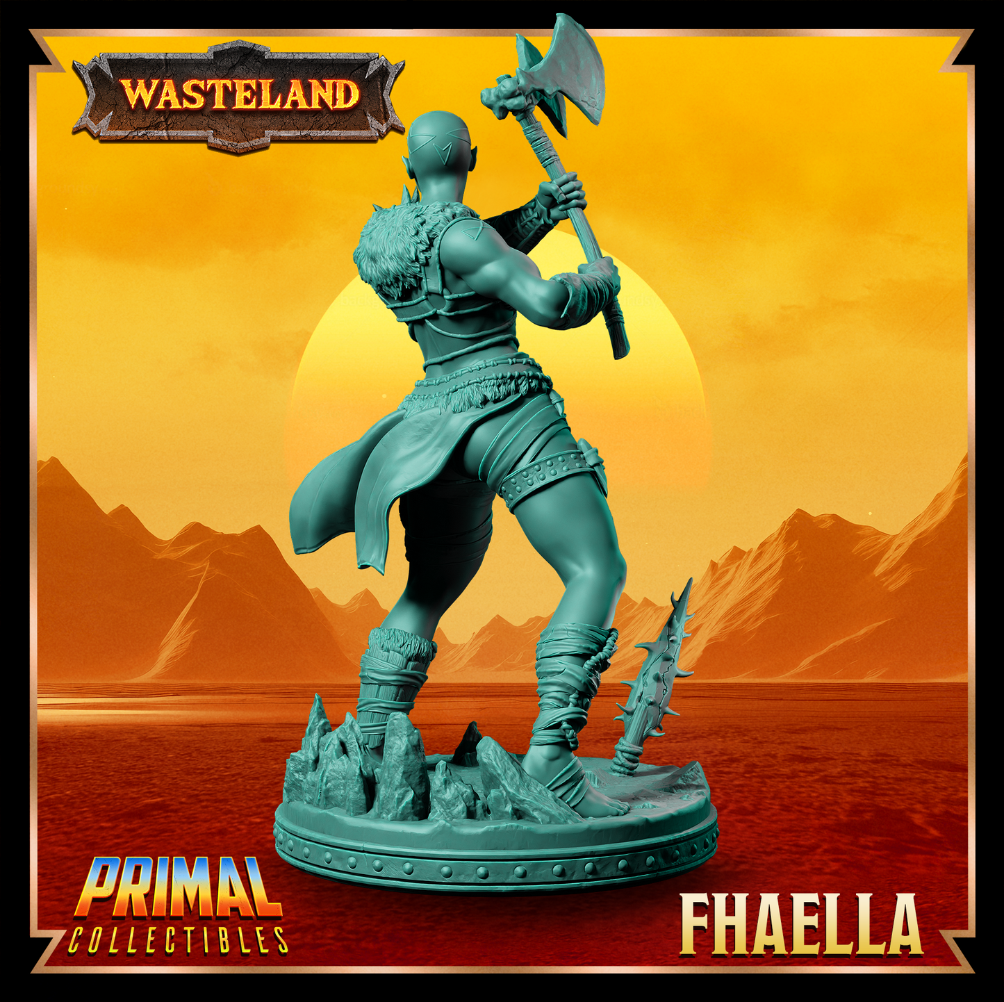 Mul Wild - Fhaella - Wasteland - Primal Collectibles