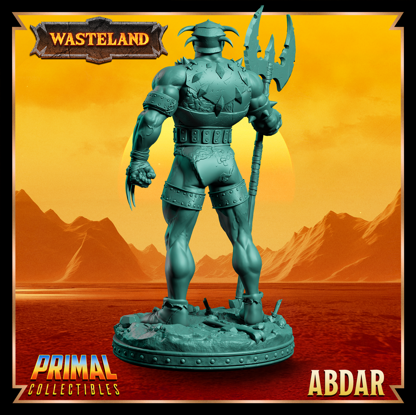 Warrior - Abdar - January 2025 - Wasteland - Primal Collectibles