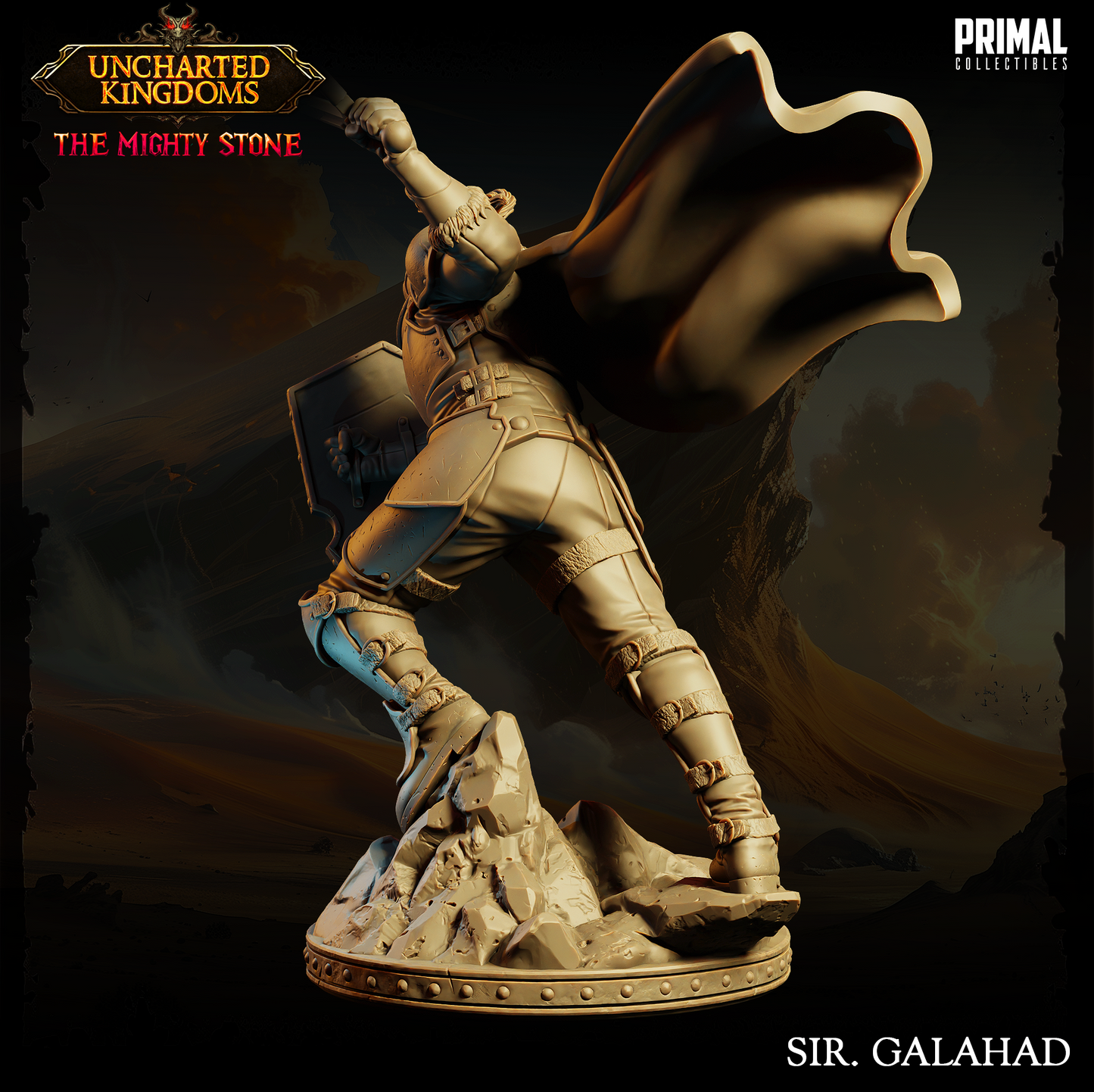 Knight - Sir Galahad - Uncharted Kingdoms - Primal Collectibles