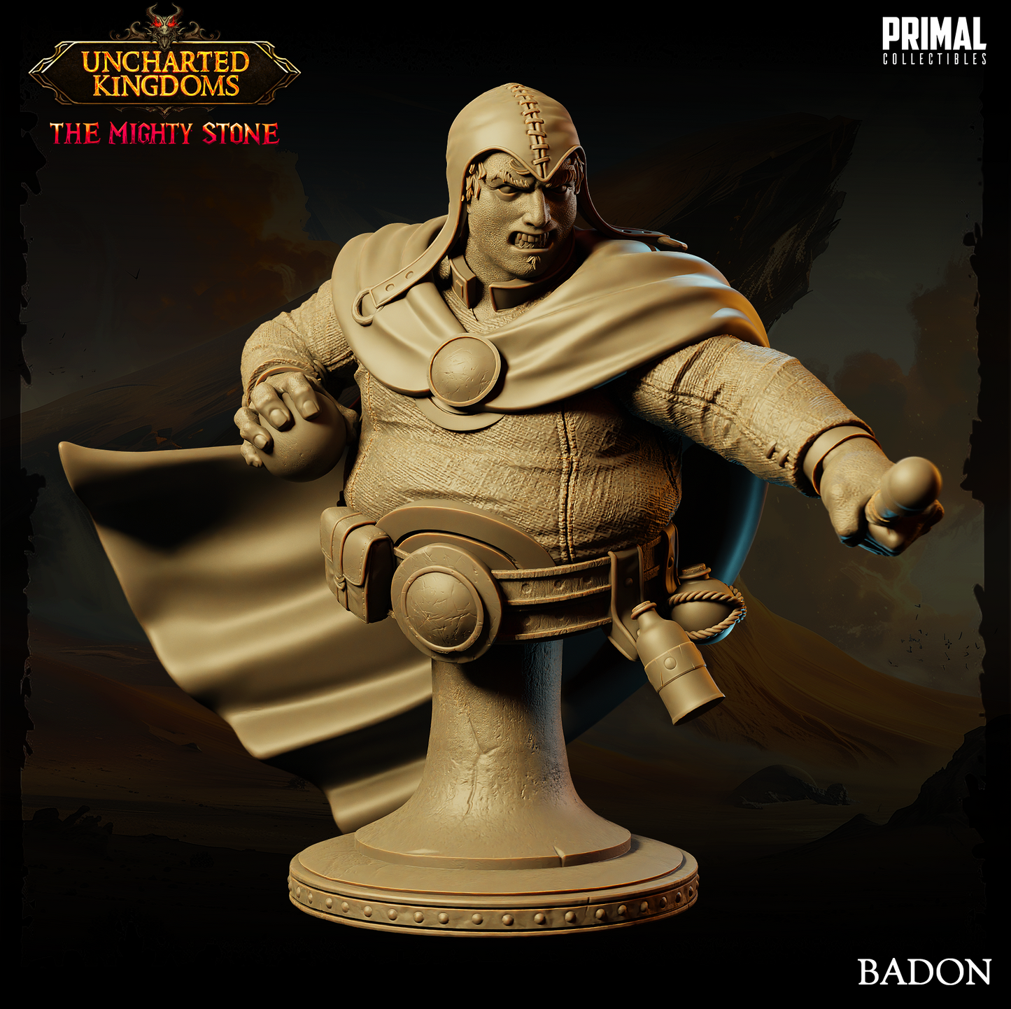 Mage - Badon - Bust - Uncharted Kingdoms - Primal Collectibles