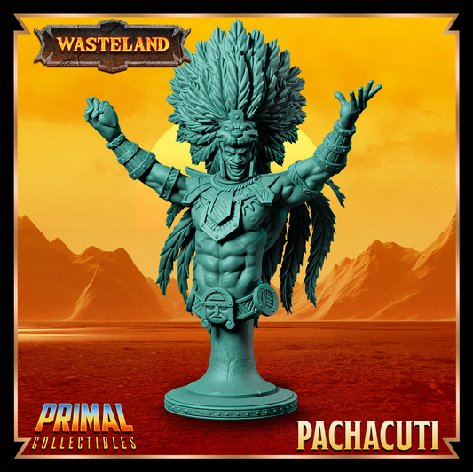 Sorcerer King - Pachacuti - Bust - November 2024 - Wasteland - Primal Collectibles