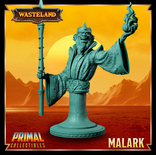 Sorcerer King - Malark - Bust - Wasteland - Primal Collectibles