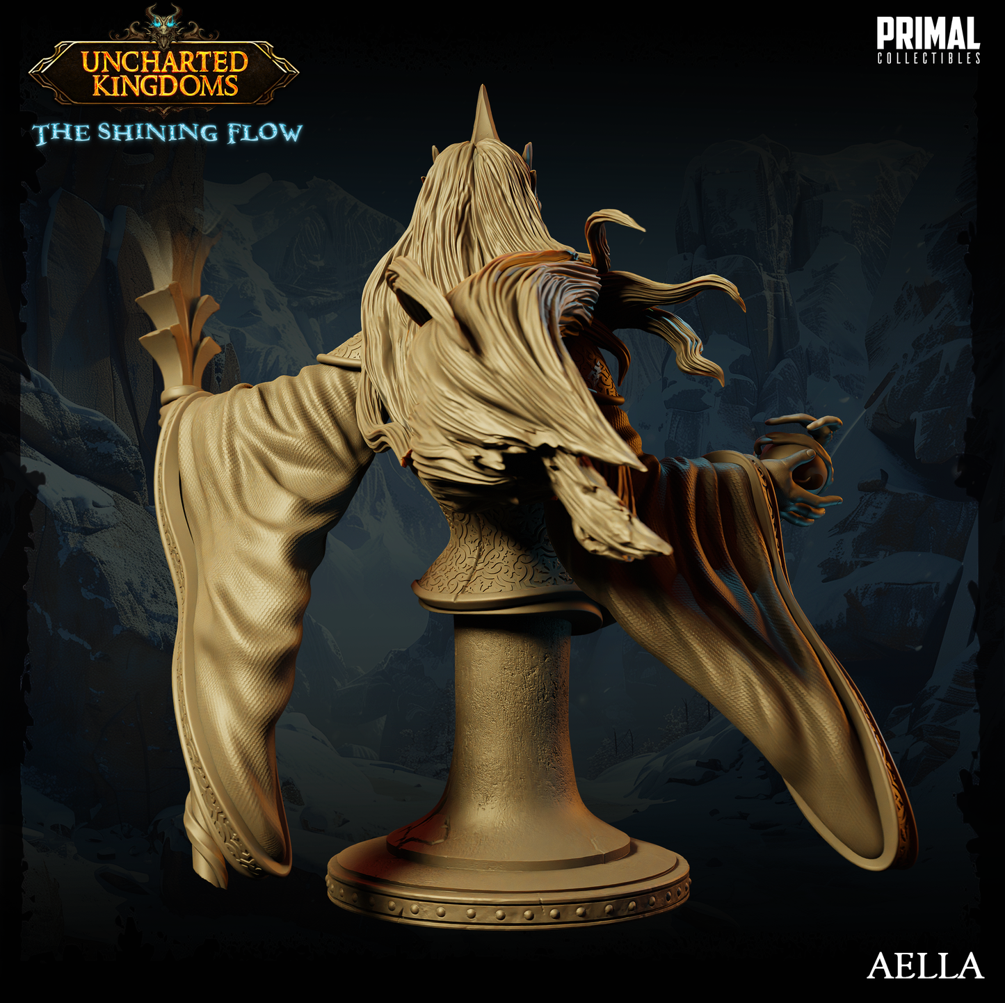 Mage Queen - Aella - Bust - July 2024 - Uncharted Kingdoms