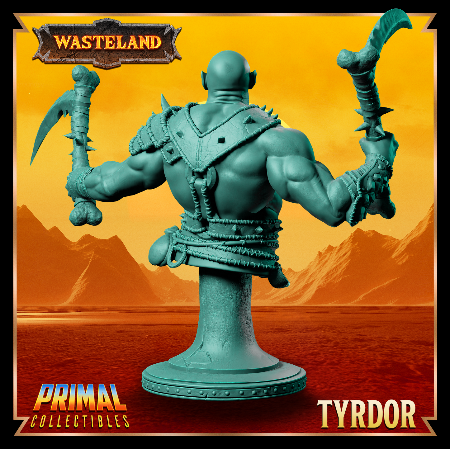 Mul Wild - Tyrdor - Bust - November 2024 - Wasteland - Primal Collectibles