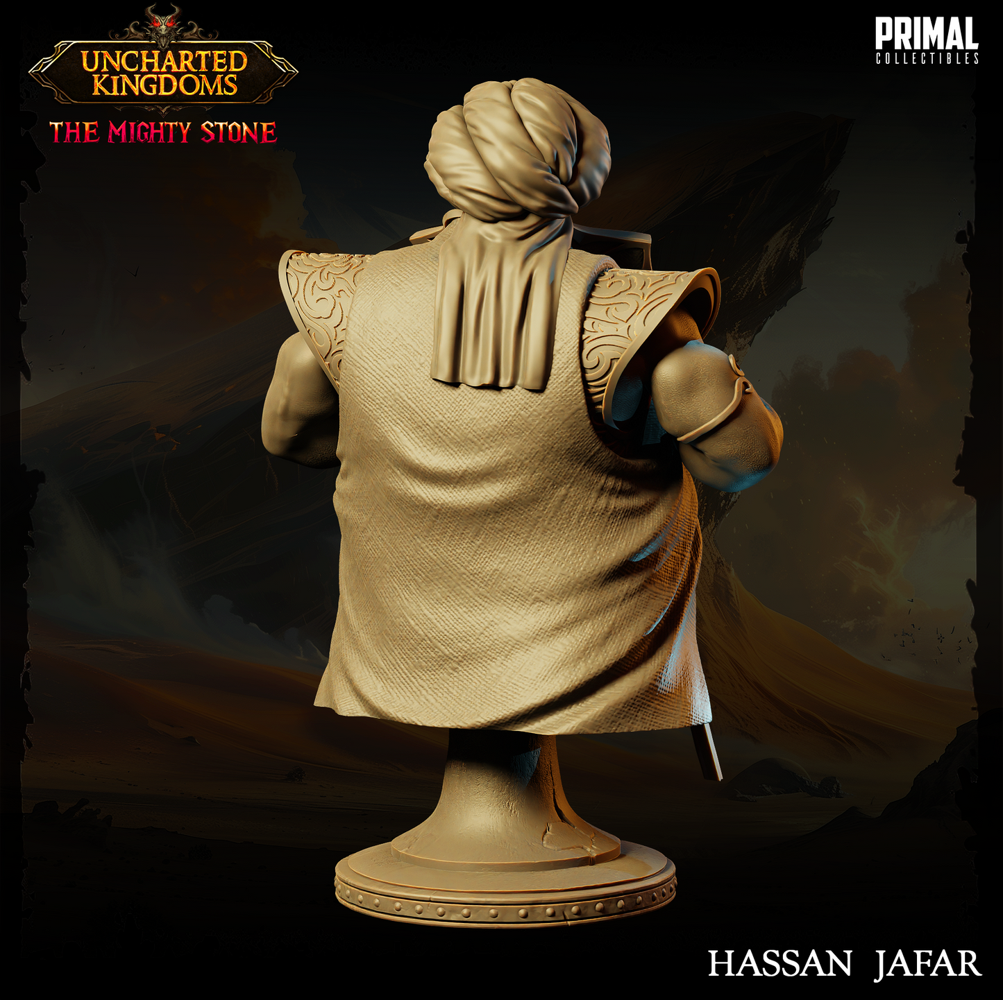 Crime Lord - Hassan Jafar - Bust - Uncharted Kingdoms - Primal Collectibles