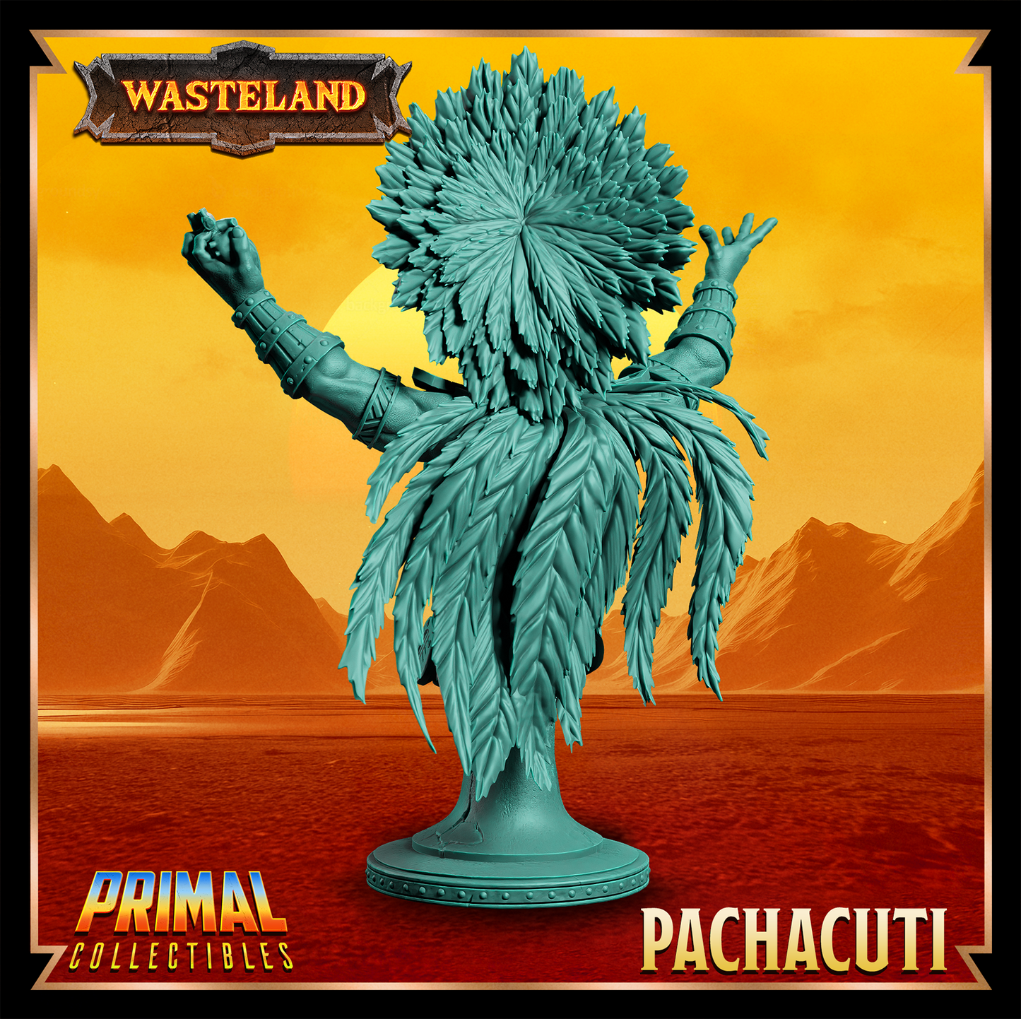 Sorcerer King - Pachacuti - Bust - November 2024 - Wasteland - Primal Collectibles