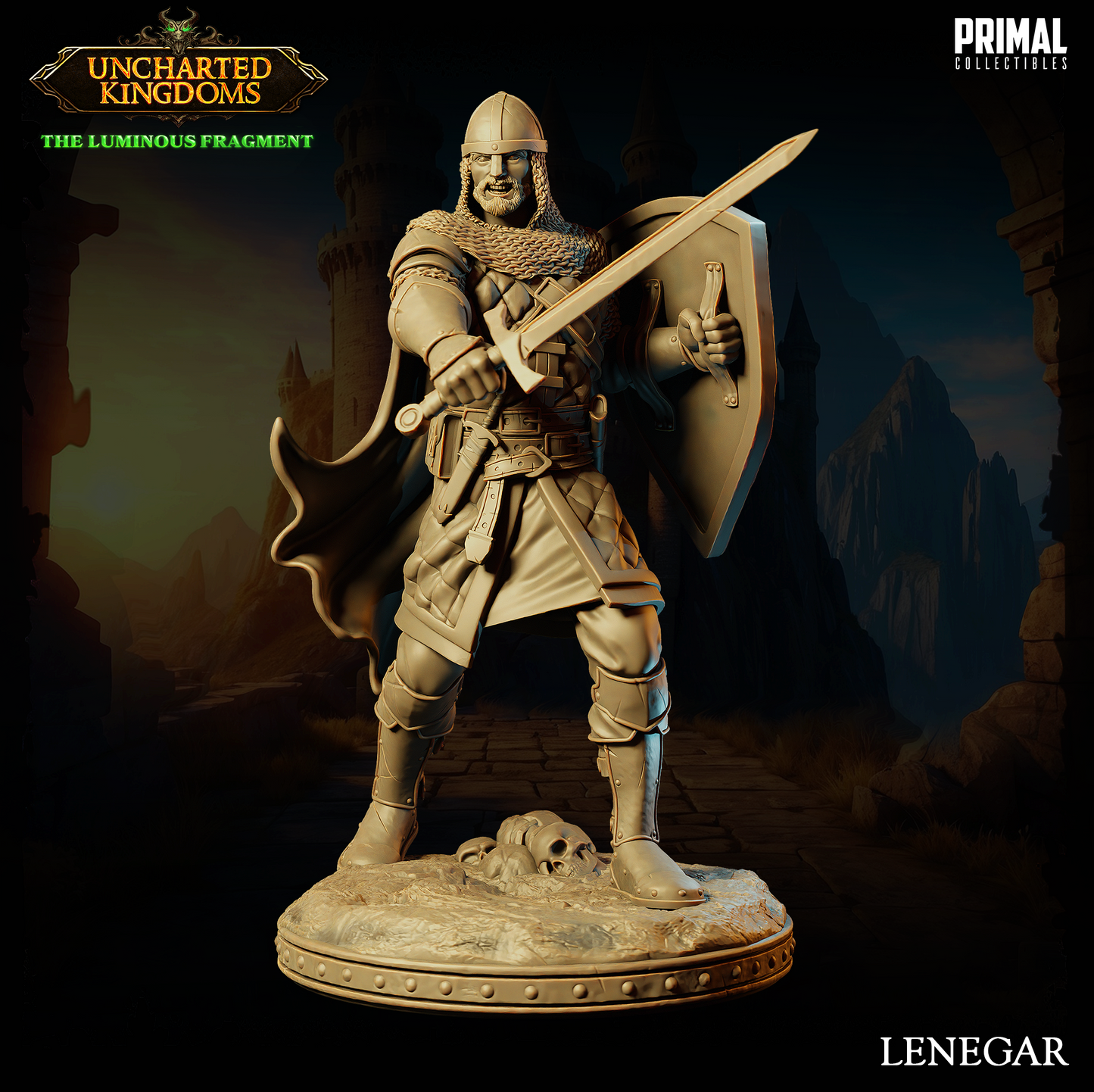 10 miniatures - 32mm - Classic The Luminous Fragment game Enemies/minions Bundle - Uncharted Kingdom