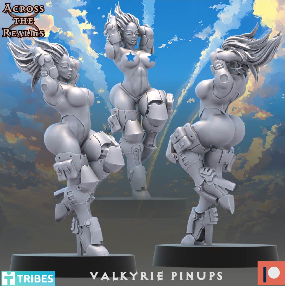 Valkyrie Pinups - Across the Realms