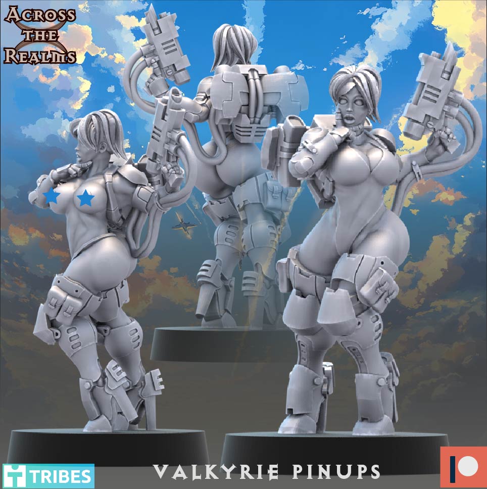 Valkyrie Pinups - Across the Realms