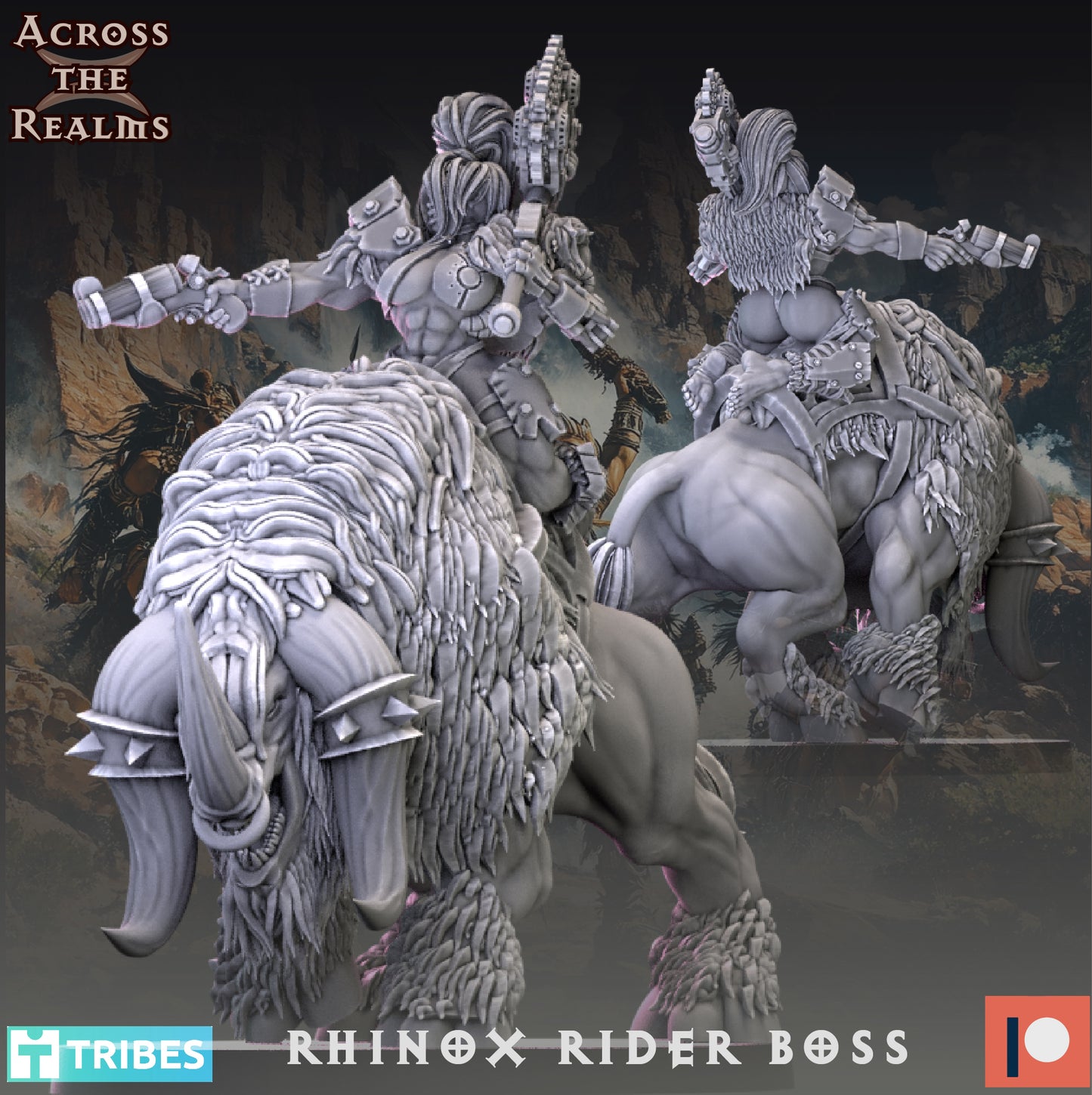 Rhinox Rider Boss - Across the Realms