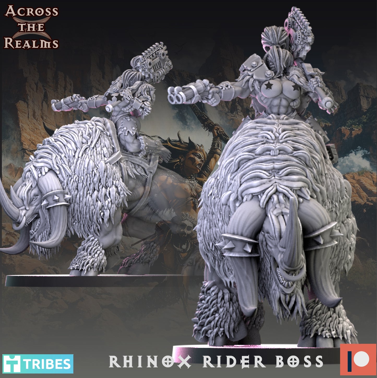 Rhinox Rider Boss - Across the Realms