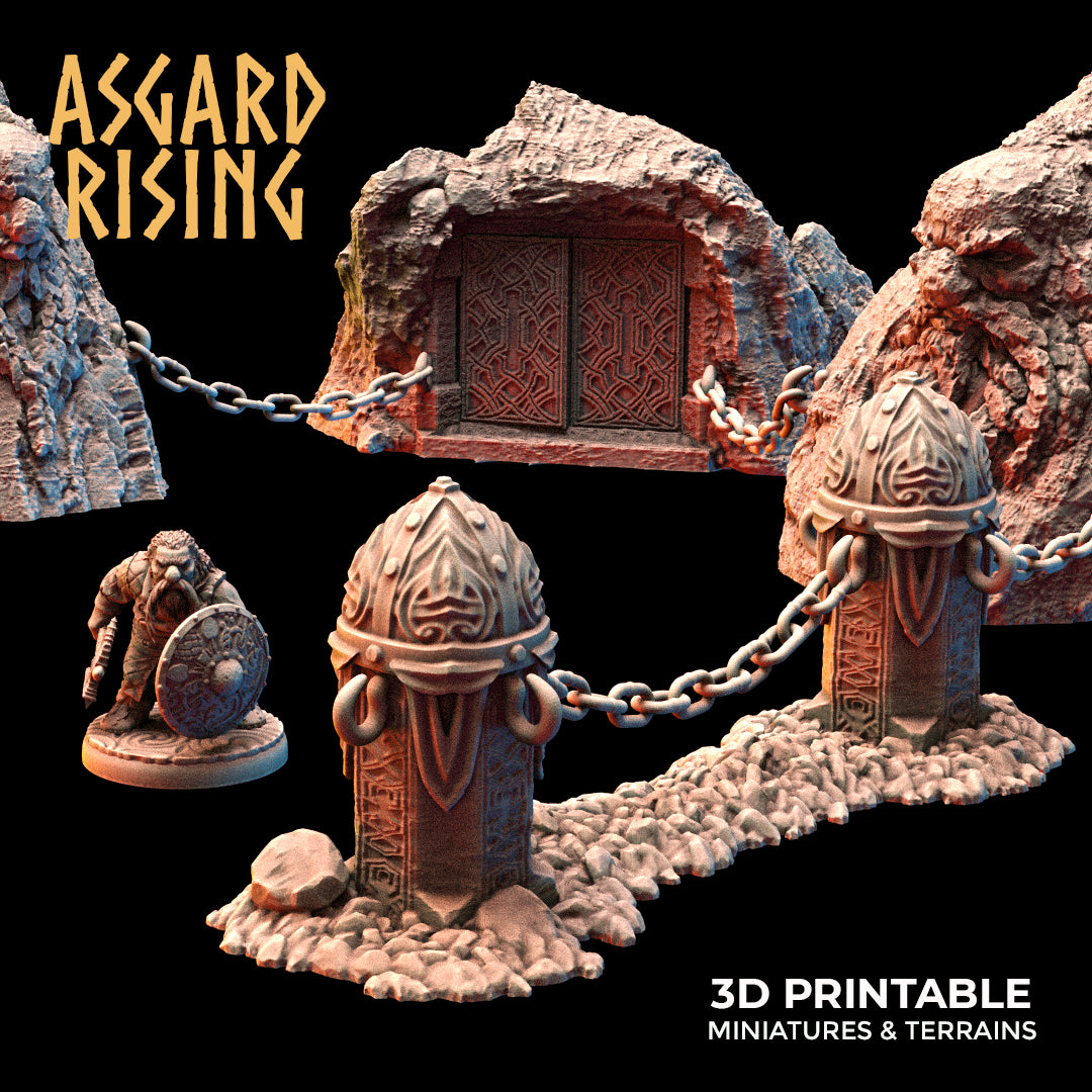 Dwarven Mountain Passage - Asgard Rising