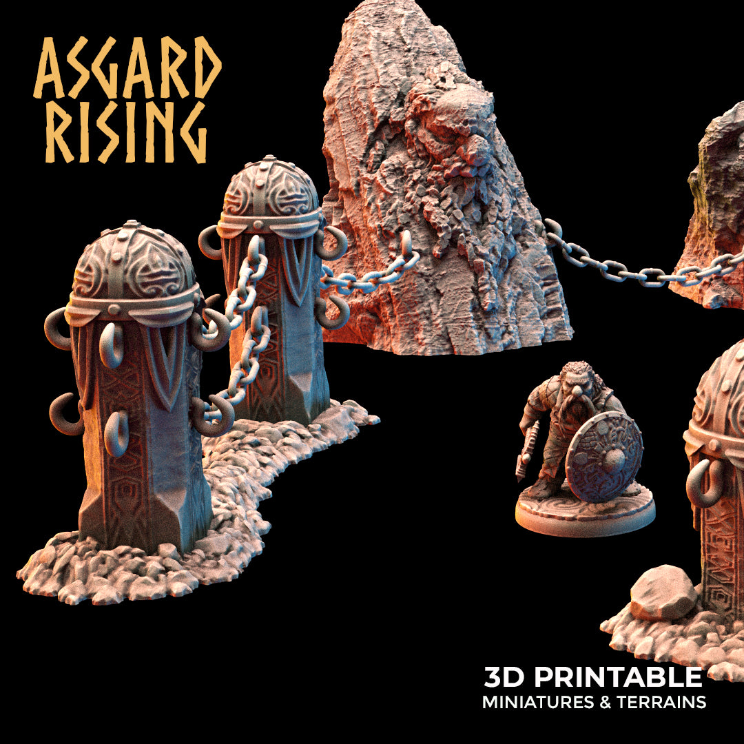 Dwarven Mountain Passage - Asgard Rising