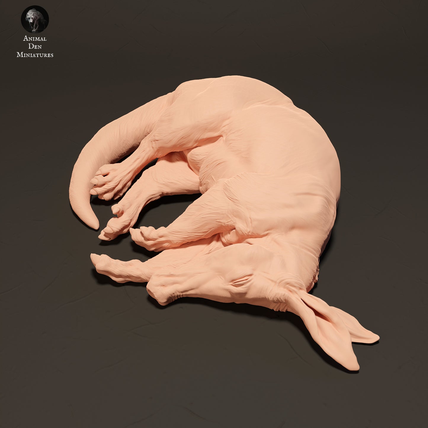 Aardvark Sleep - Animal Den Miniatures