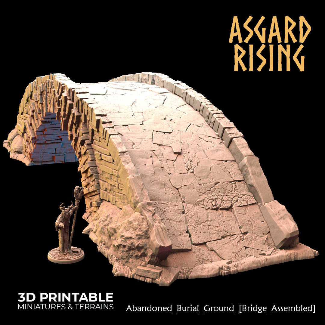 Large Modular Bridge (Damaged or Undamaged) - Asgard Rising