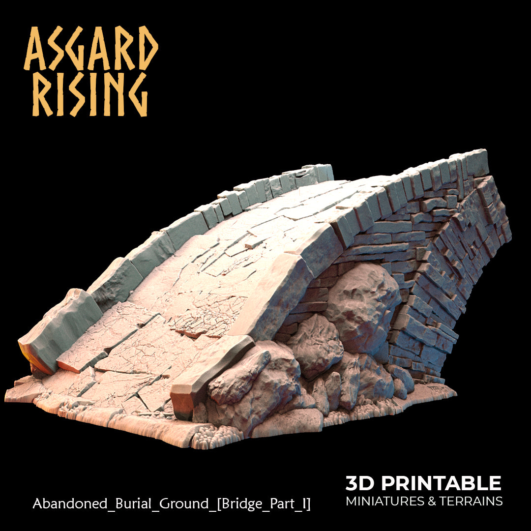 Large Modular Bridge (Damaged or Undamaged) - Asgard Rising