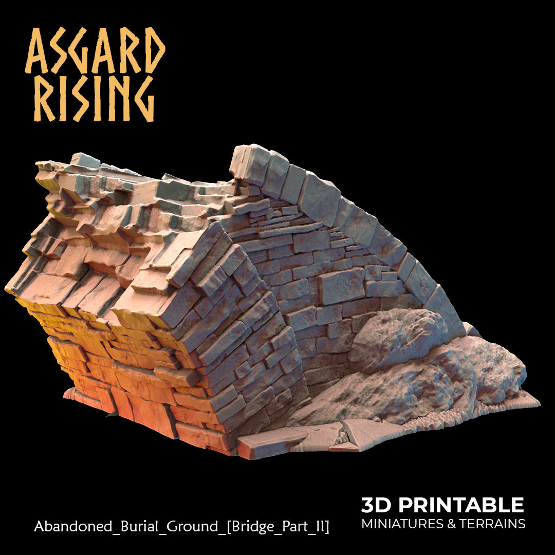 Large Modular Bridge (Damaged or Undamaged) - Asgard Rising