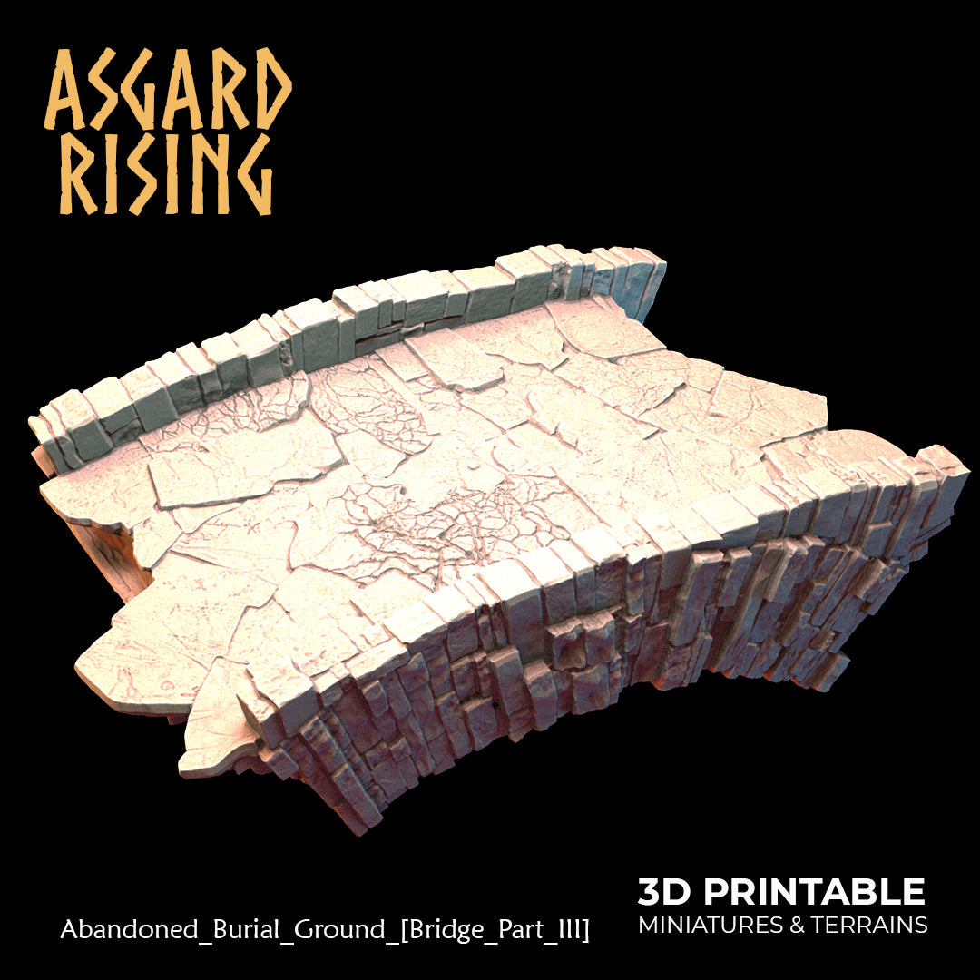 Large Modular Bridge (Damaged or Undamaged) - Asgard Rising