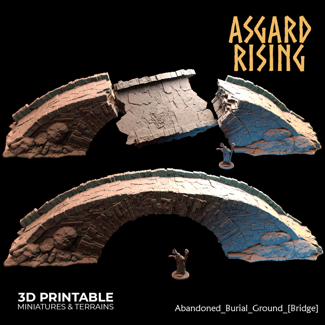 Large Modular Bridge (Damaged or Undamaged) - Asgard Rising