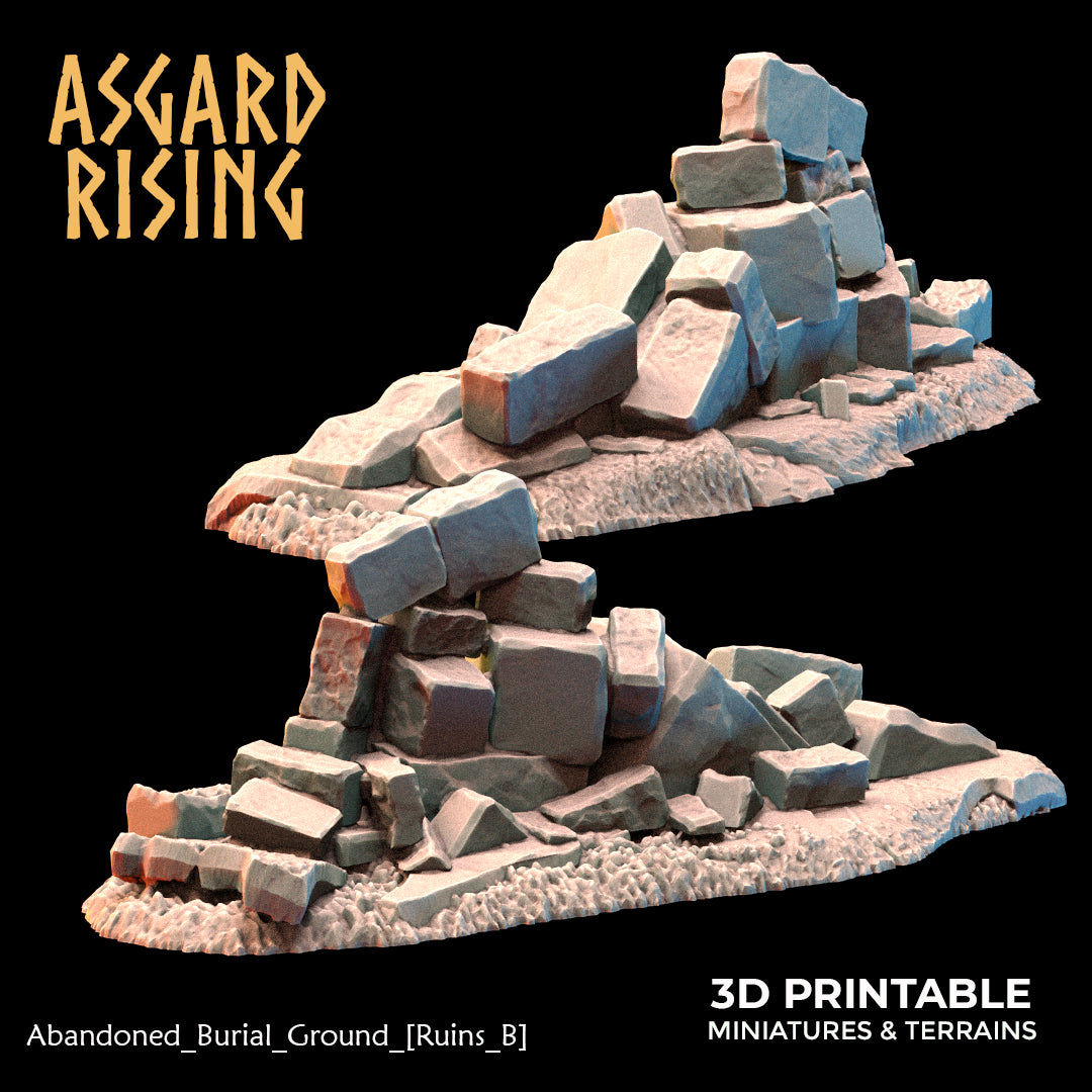 Abandoned Burial Ground Ruins - Asgard Rising