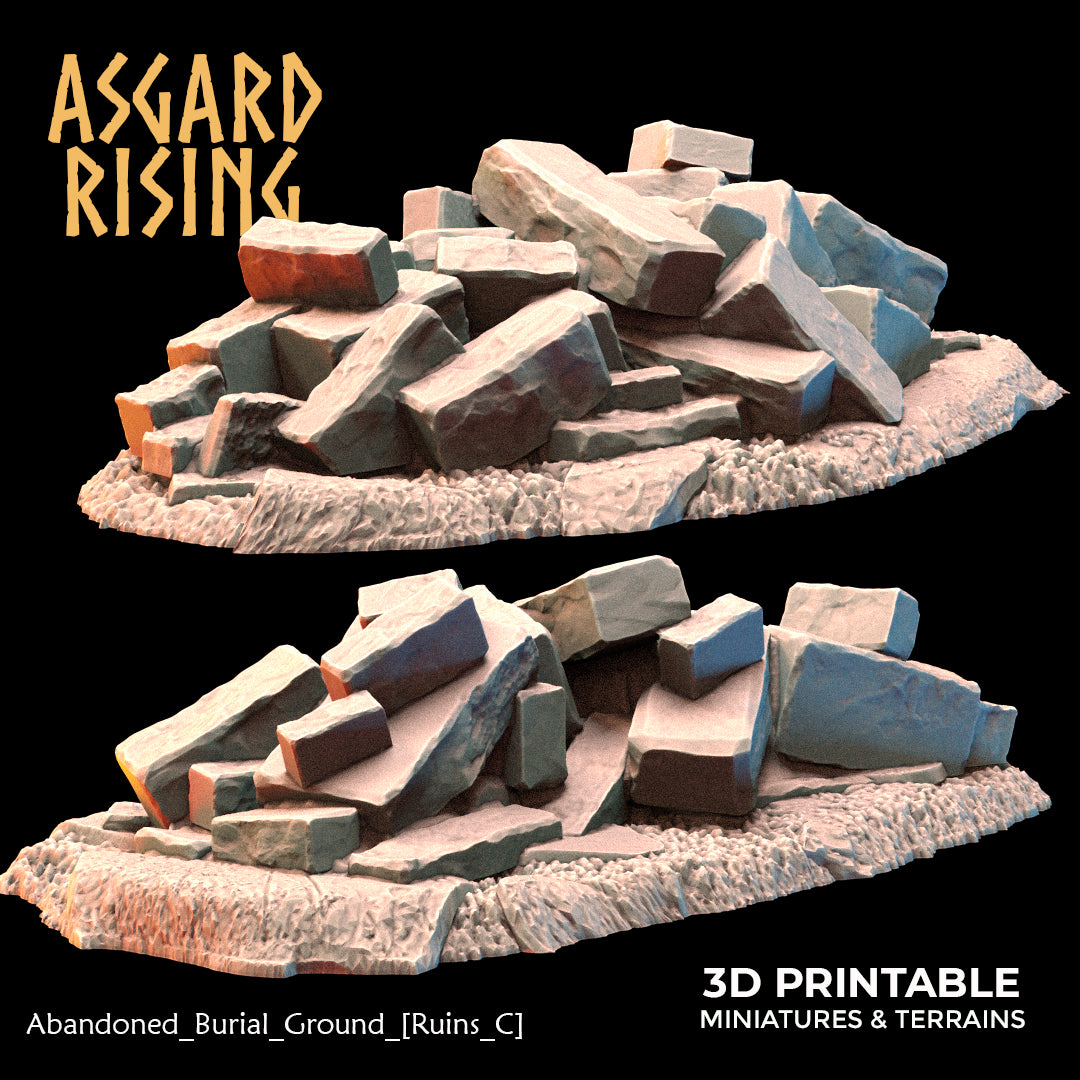 Abandoned Burial Ground Ruins - Asgard Rising