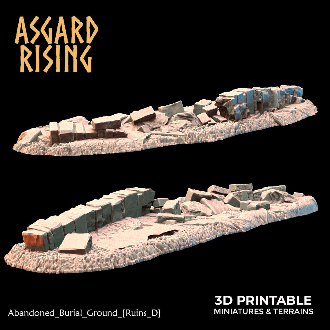 Abandoned Burial Ground Ruins - Asgard Rising