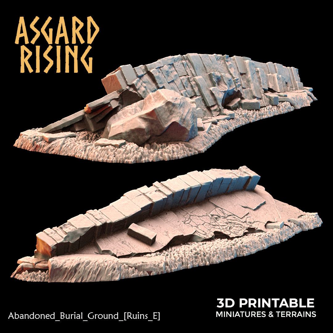 Abandoned Burial Ground Ruins - Asgard Rising