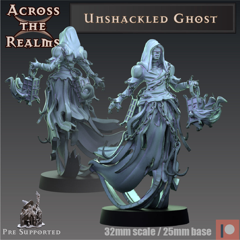 1x Unshackled Ghost - Across the Realms