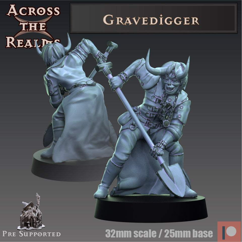 1x Gravedigger - Across the Realms